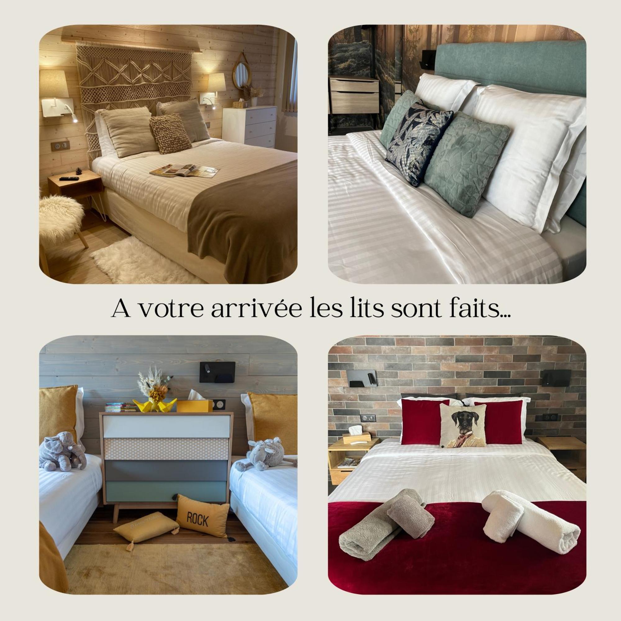 Notre Chalet - Boutique Hotel - En Couple - En Famille - En Groupe Les Fourgs Экстерьер фото